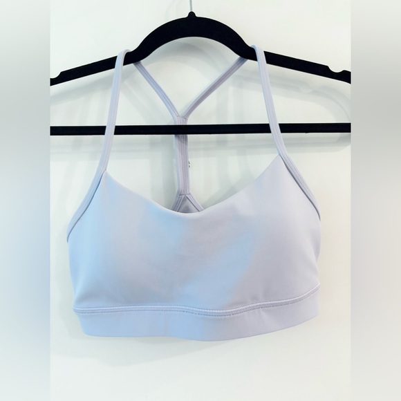 Lululemon Athletica Lavender Light Purple Sports Bra - Size 6 - Picture 2 of 3